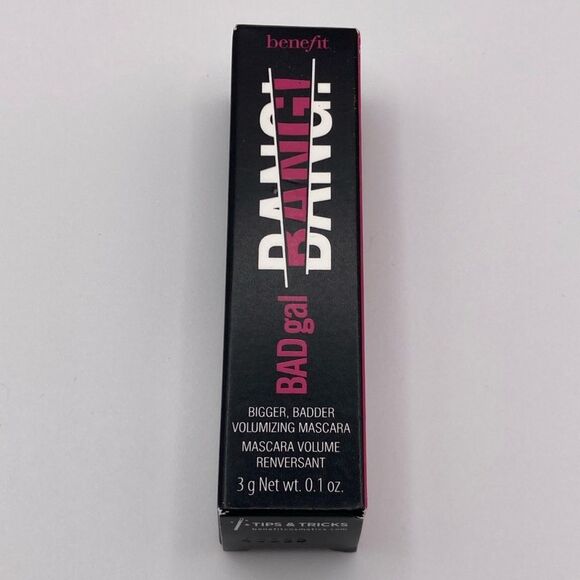 NIB Benefit Bad Gal Bang Voluminizing Mascara‎ Travel Size 3g/0.1oz Pitch Black - Picture 1 of 5
